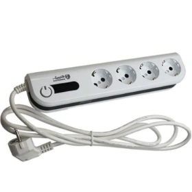 سه راهی محافظ دار با پورت USB